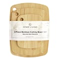 3 Pc. Bamboo Cutting Board Set