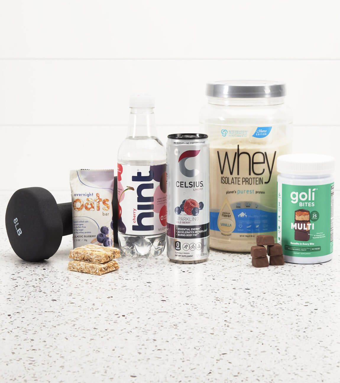 Various personal care products.