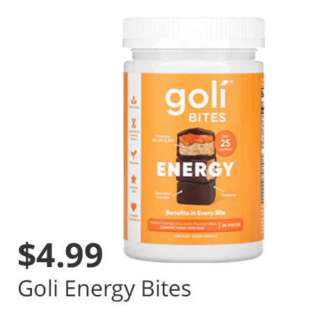 Goli energy bites.